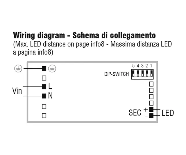 LED Driver ACCIAIO 