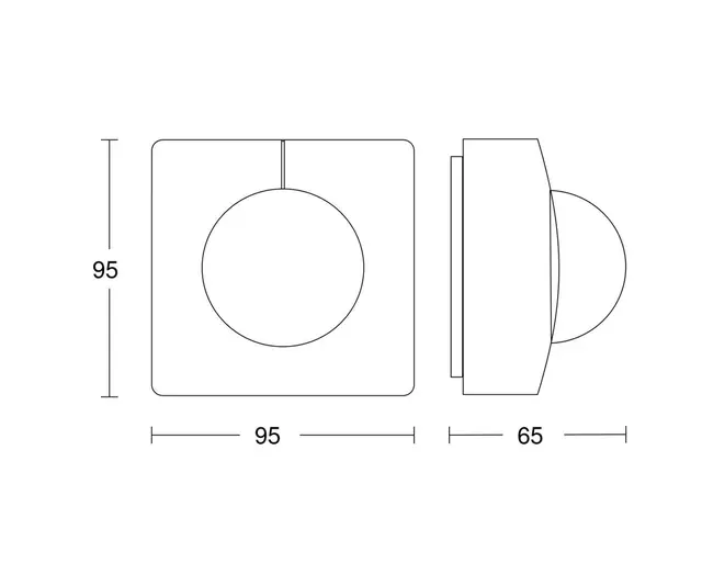 IS 3360 MX HIGHBAY MULTISENSOR DALI-2, HVIT 