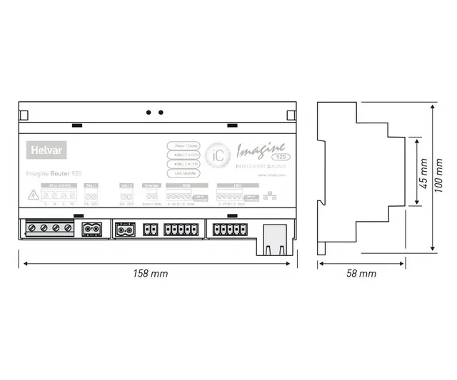 Digidim 920 Lighting Router DALI 