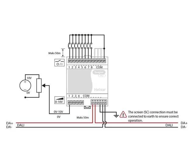 Digidim 942 , Inputmodul Digidim 942 Inngangsmodul 