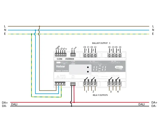 Digidim 474  4 kanals reaktor control 