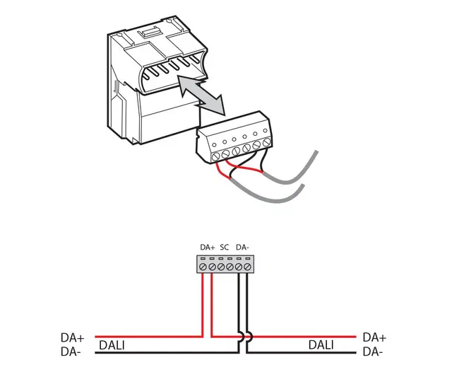 Digidim 318 Sensor Vegg Hvit 