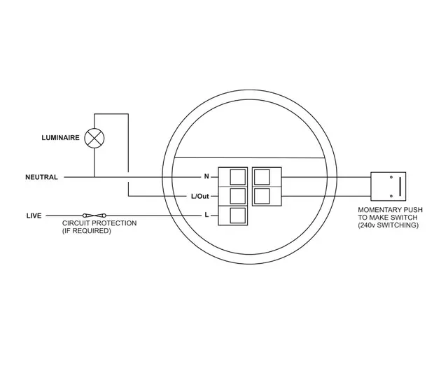 Microbølge Sensor 230V  E2001N Microbølge Sensor 230V  E2001N (314) 