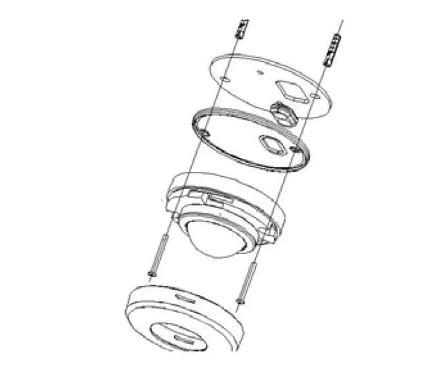 Standalone bevegelsesensor 230V, Utenpåliggende/innfelt 