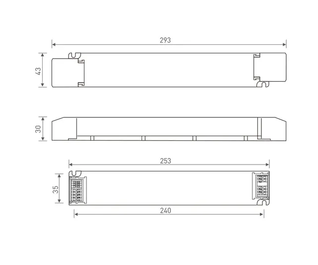 LED Driver 12V/75W Triac 