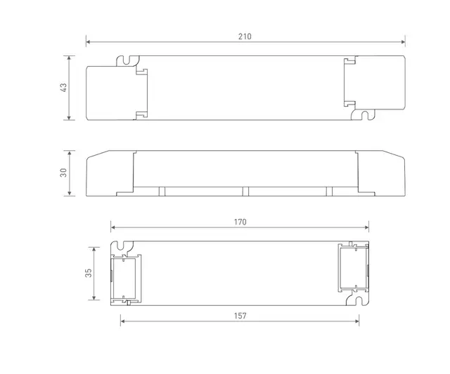 LED Driver TRIAC 36W 12V LM-36-12-G1T2 