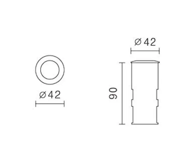 Inground 3W 700mA 30K IP67 