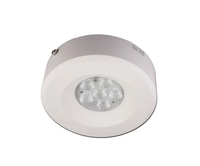 CASTOR LED 6X1W 3100K HVIT 