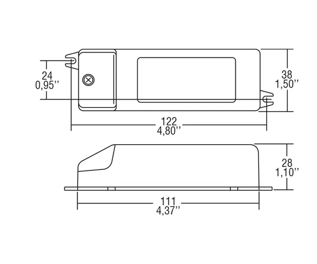 LED Driver 350MA 17W IP20 