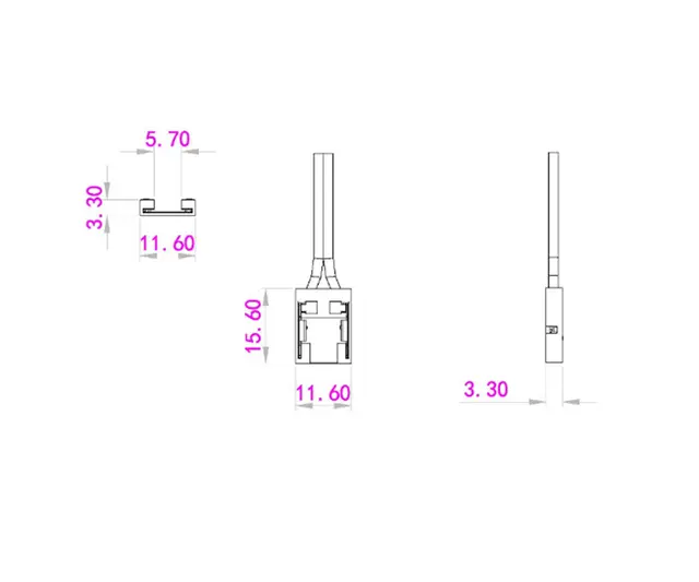 Ledstrip High Output  skjøt 15cm Ledstrip HighO  skjøt 15Cm 