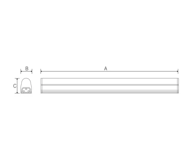 Eco Slim 20W 3000K 120Cm 230V (3298283) Eco Slim 20W 3000K (120Cm) 230V 