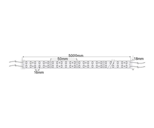 LED Flex 24V 5M 19,2W/m RGBW IP65 IP65 