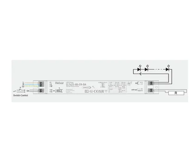 LED Driver LL1x23-80-CR-DA 