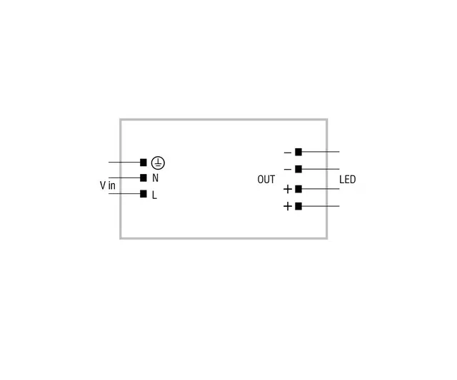 LED Driver 50W 24V  VST LED Driver 24V 50W VST 