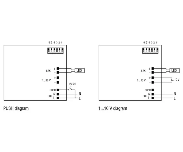 LED Driver Mini Jolly 1-10V/Impuls 