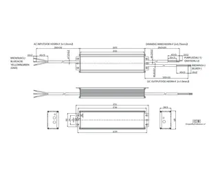 LED Driver 24V 320W DALI IP67