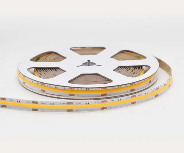 Ledstrip COB 24V 5M 10w/m 3000K 