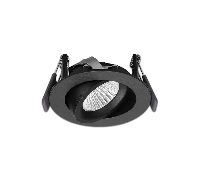 GYMBAL DOWNLIGHT 2700K M/DRIVER SVART 