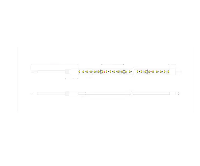 Ledstrip IC 24V 9,6W/m IP67 15m 