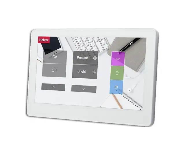 Helvar Touch panel ST7-Hvit 